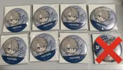 バラ売り可 にじさんじ 甲斐田晴 パ・リーグ 缶バッジ 7点セット