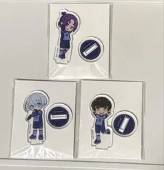 ブルーロック アクリルスタンド ダイソー 御影玲王 蜂楽廻 氷織羊 セット