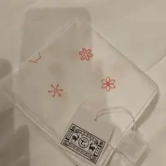 中川政七商店 motta ハンカチ 雪華 アカのサムネイル