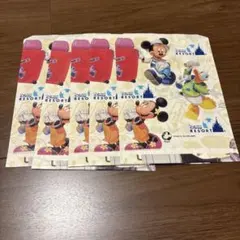 ディズニー　紙袋　レトロ　5枚