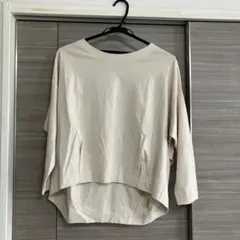 URBAN RESEARCH DOORS☆バックタック七分袖トップス
