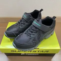 スーパースター バネのチカラ 晴雨兼用 防水 スニーカー 21.0cm 男の子