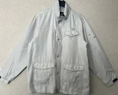 【美品】ダンロップモータースポーツ　多機能　ジャケット　アウター　グレー