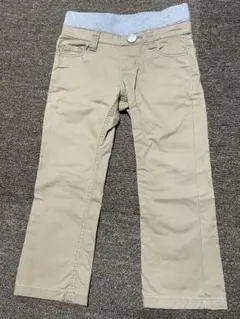 MPS ライトオン 100cm ストレッチパンツ ベージュ バックステッチ