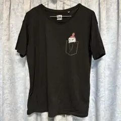 UNIQLO UT MOOMIN 半袖Tシャツ ブラック