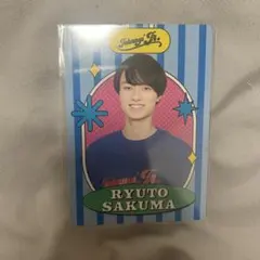 作間龍斗　プロフィールカード　プロカ