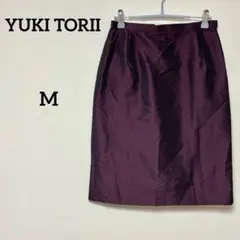 YUKI TORII ユキトリイ ペプラムデザイン スカート ボルドー 38のサムネイル