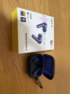 EarFun Air Pro 4 ワイヤレスイヤホン 本体　カバー付きのサムネイル