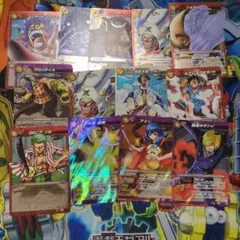 ワンピース カード ミラバト SR まとめ売り 13枚 ゾロ ルフィ サンジ 等