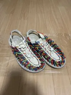 【美品/箱なし】KEEN ユニーク　オリジナルタイダイ×バーチ