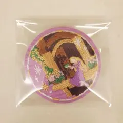 ディズニー 刺繍缶バッジ2 塔の上のラプンツェル