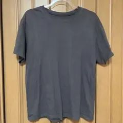 GU グレージュ 無地 Tシャツ トップス Mサイズのサムネイル