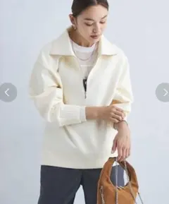 green label relaxing ダンボール ハーフジップ プルオーバーのサムネイル