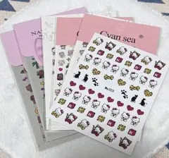 ネイルシール 6枚セット キャラクター