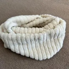 フリース ボア　スヌード ネックウォーマー　幅約15cm 長さ約145cm