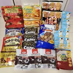 P*u様 お菓子まとめ売り④ カントリーマアム＆アルフォート＆クランキーチョコ＆