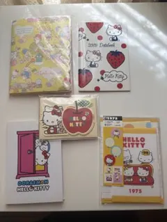 キティ　カード　メモ帳　サンリオキャラクターズ レターセット