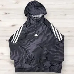 激レア】99年製 adidas 異素材コンビ アノラック 襟立フルジップ 希少 
