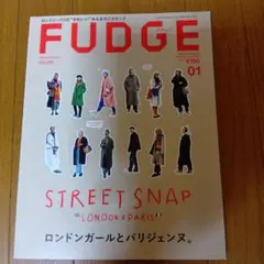 FUDGE ストリートスナップ ロンドン・パリ★2022年1月号