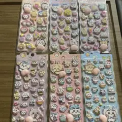 ちいかわ　おしりシール　6枚セット