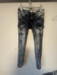 旧d.i.aダークブルー スキニージーンズ