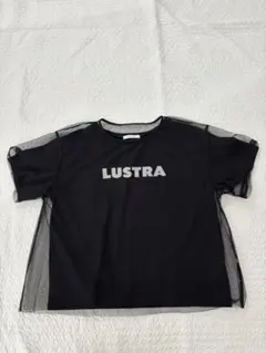 SIMPLICITE ロゴ メッシュレイヤード半袖 Tシャツ ブラックのサムネイル