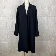 GU ブラック 羽織りコート Lサイズ シルエット上品✨　【1196】