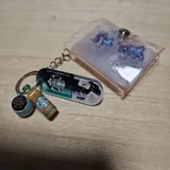 スターバックス ミニチュアキーホルダーとシールセット310