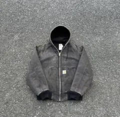 carhartt アクティブジャケット ブラック 墨黒 雰囲気抜群　USAのサムネイル