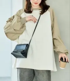 異素材 スウェット