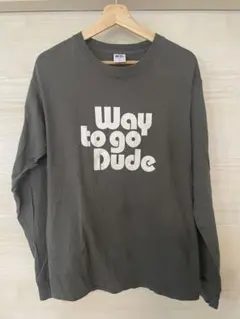 RUSSELL ATHLETIC グレー 長袖Tシャツ Fサイズ