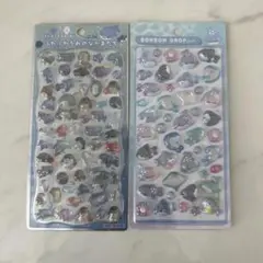 水族館限定 ボンボンドロップシール サメ　＆　プチドロップステッカー 2枚セット