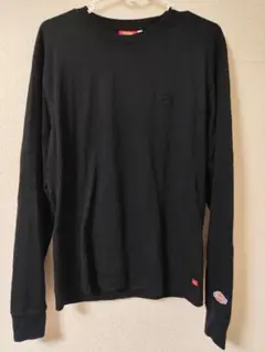 Dickies 長袖 Tシャツ ブラック Lサイズ　未着用のサムネイル