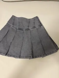 Rady デニムプリーツミニスカート インナーパンツ付