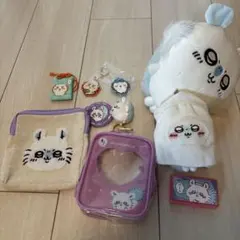 ちいかわ　モモンガ　シーサー　ぬいぐるみとグッズセット