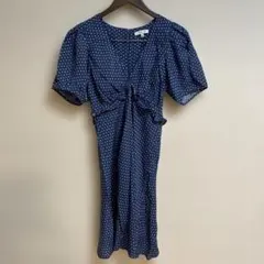 Madewell ドット柄半袖ワンピース Sサイズのサムネイル
