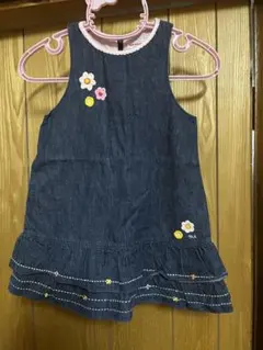 ミキハウス　ジャンパースカート　１１０サイズ