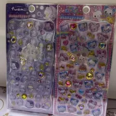 正規品　ハッピーマーチ　ふあみい ストーンつき ジュエルプチドロップ シール