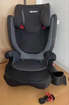 Aprica アップリカ ジュニアシート エアライド 黒/グレー