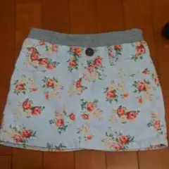 MPS 130cm☆花柄ミニスカート☆パンツつき☆Right-on