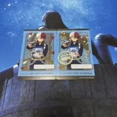 箔押し有✴︎ ヒロアカ　バンダイナムコ　クリアカード　轟焦凍