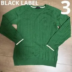 BLACK LABEL CRESTBRIDGE 緑の長袖ニット