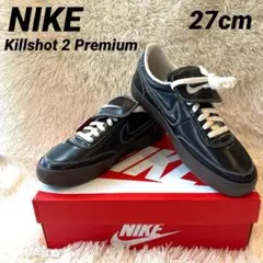 新品 NIKE キルショット2 プレミアムナイキ ブラック 韓国