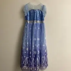 サイズ140cm｜エルサっぽいドレス