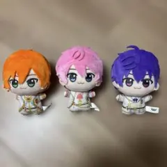 すとぷり　ぬいぐるみキーホルダー大人組 ジェル・さとみ・ななもり。