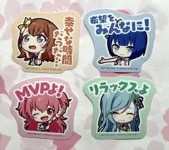 プロジェクトセカイ プロセサ 特典 ステッカー シール みのり 遥 愛莉 雫