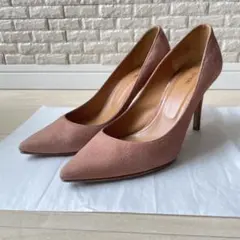 PIPPICHIC ピンク スエード ハイヒール