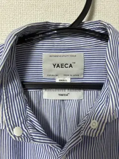 YAECA ストライプ 長袖シャツ SMALLのサムネイル