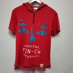 Fin-ch　フィンチ　マルチェナ　メンズ　半袖　パーカー　Sのサムネイル