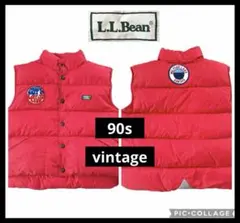 s*y様 ★USA古着★ 90s vintage L.L.Bean キッズ　ダウ